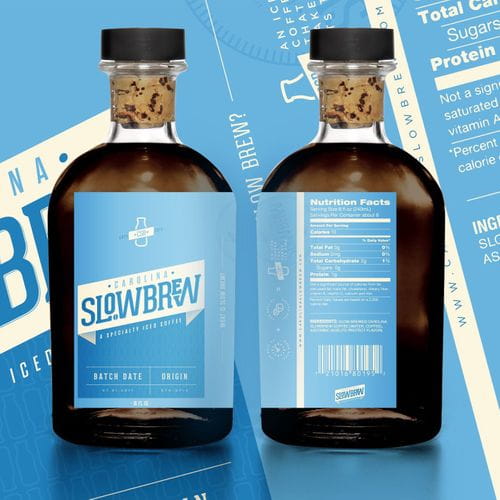 Featured image from the 'Carolina Slowbrew - Packaging Brand and Design System' PAKD Media project.